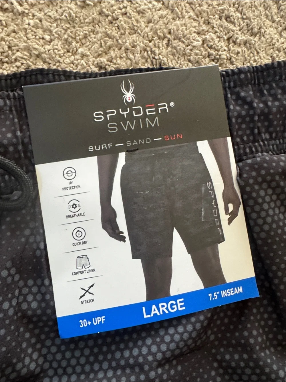 Spyder men’s black